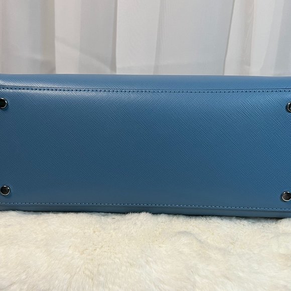 New Kate Spade Staci Medium Satchel Saffiano Leather Niagara Multi - Picture 12 of 15